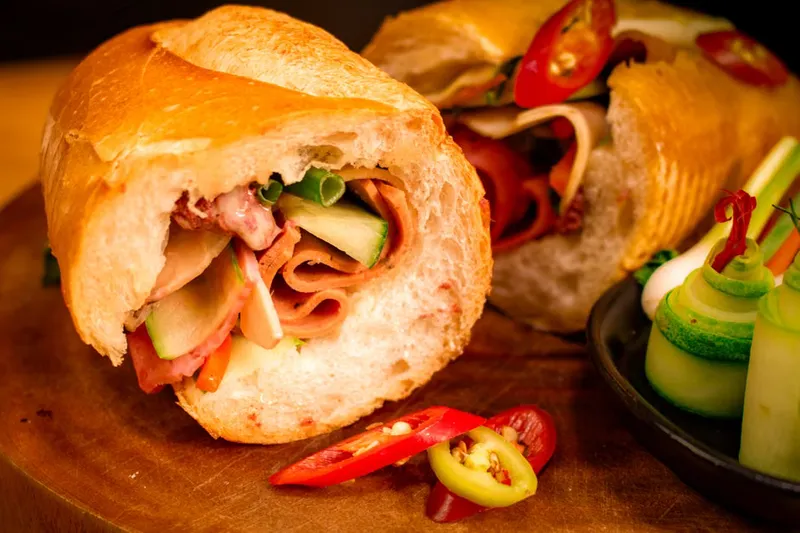 Chicken Bánh Mì Recipe - Vietnamese Grilled Chicken Sandwich — photo 2