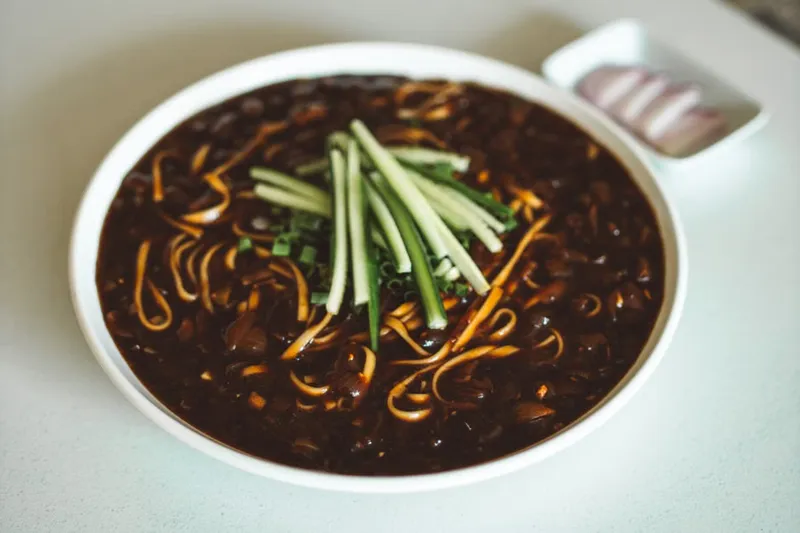 Black Bean Noodles Recipe
