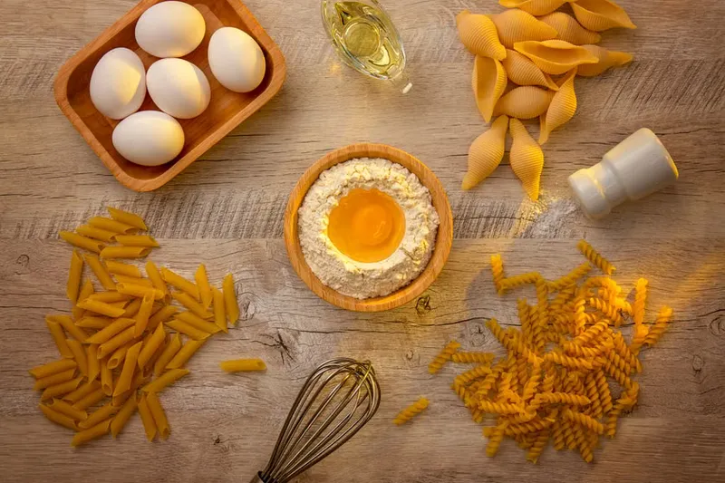 How to Make Homemade Flat Noodles With Egg Recipe — photo 2