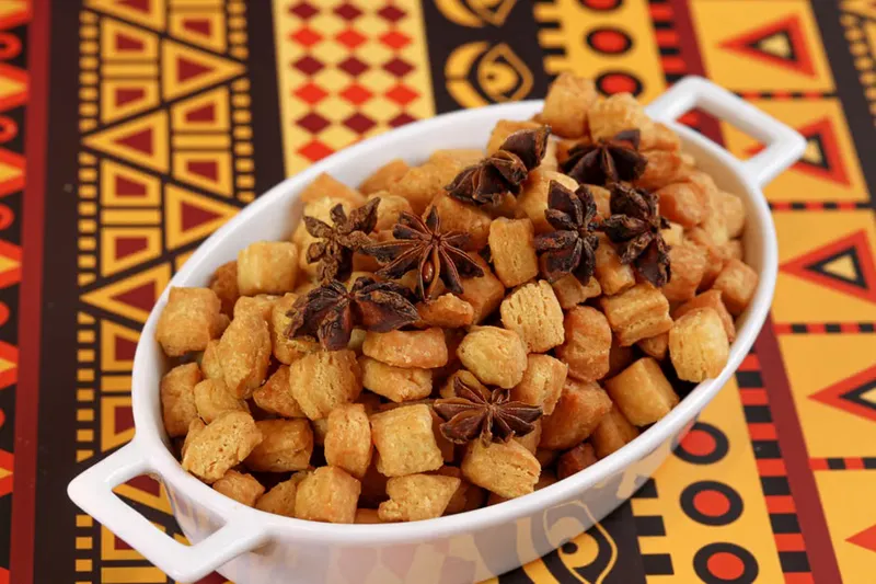 Anhui Style 5 spice Corn Croquettes Recipe