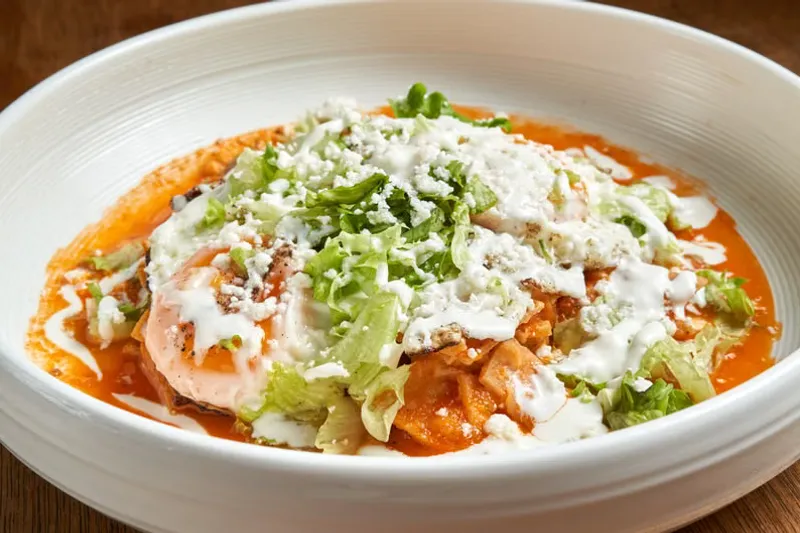 Mexican Style Red Chicken Chilaquiles Recipe — photo 2
