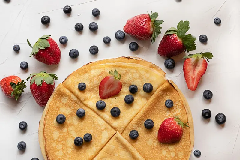 Homemade Whole Wheat Crepes Recipe