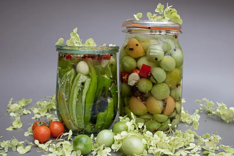 Grilled Cherry Tomato Pickle Recipe