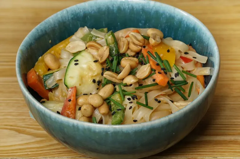 Sesame Peanut Potato Mix Recipe