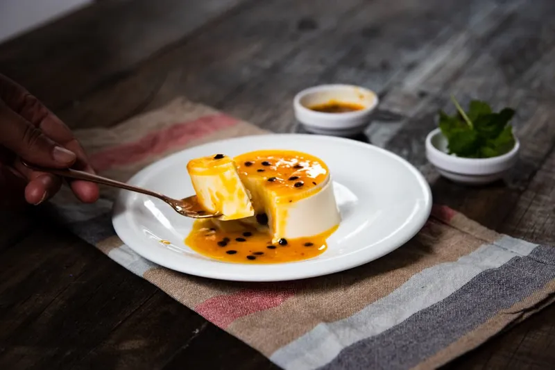 Passion Fruit- Shrikhand Shots Recipe