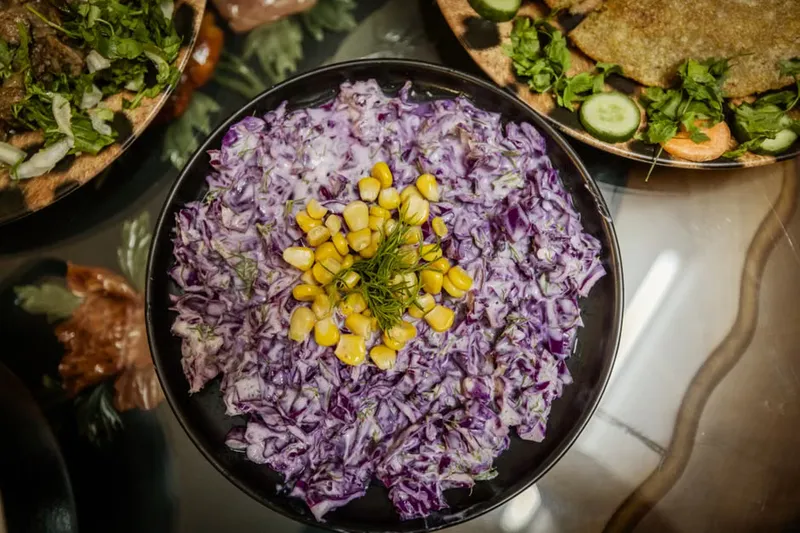 Creamy Cabbage, Sweet Corn Cole Slaw with Hung Curd Recipe — photo 2