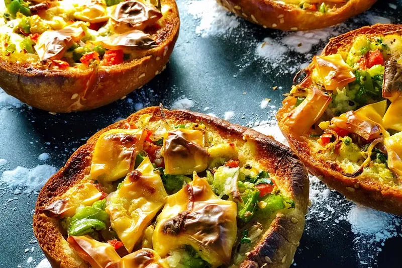 Pull Apart Mini Pizza Boats Recipe — photo 2