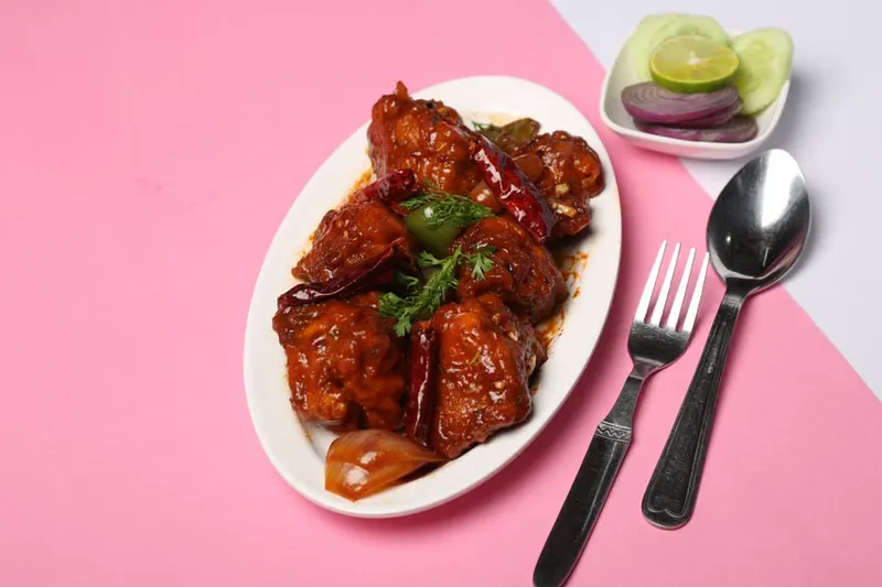 Chilli Chicken Recipe - Delicious Indian Style Chinese Chicken — photo 2