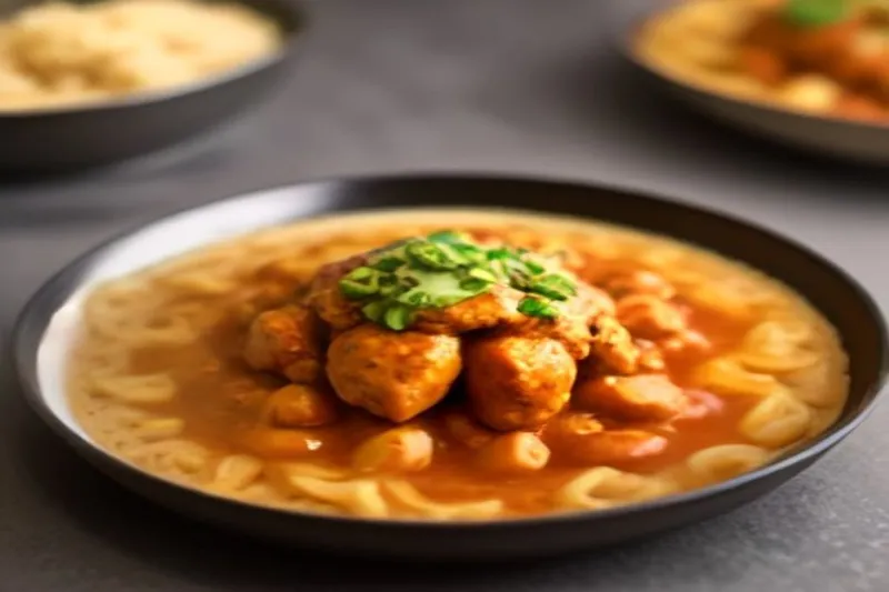 Achari Chicken Masala Pasta Recipe