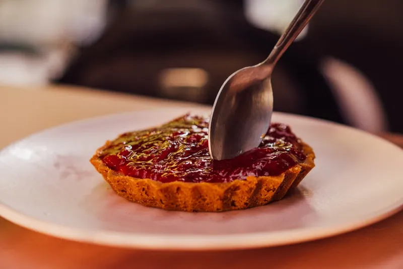 No Bake Dragon Fruit Jam Tarts Recipe