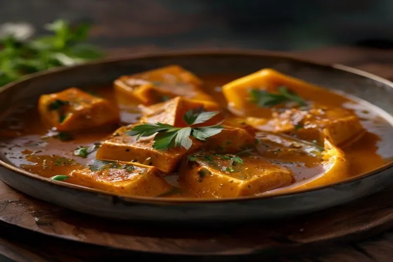 UP Style Paneer In Mustard Gravy Recipe