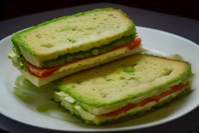 Pesto Paneer Sandwich