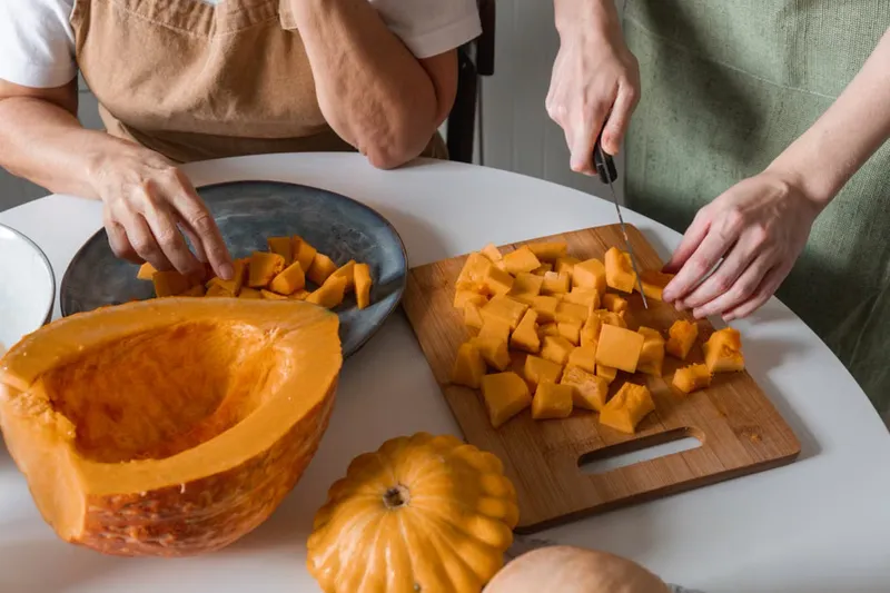 Kerala Pumpkin Pachadi Recipe (Parangikai Pachadi) — photo 2