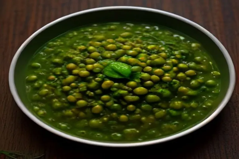 Palak And Kala Chana Sukhi Sabzi Recipe — photo 2