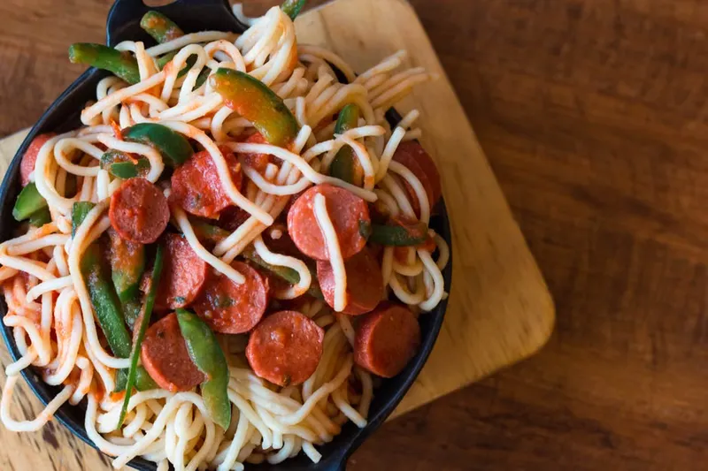Quick And Spicy Bell Pepper Pasta Recipe