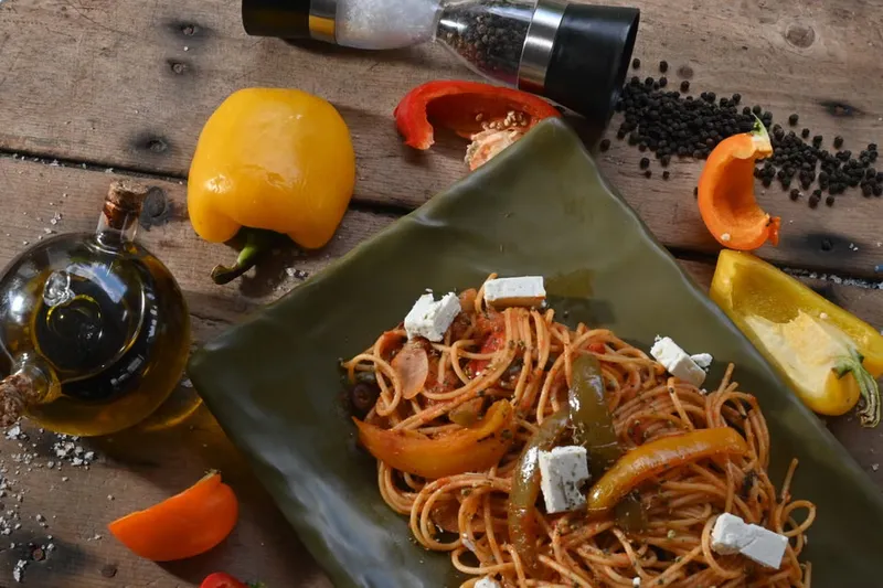 Quick And Spicy Bell Pepper Pasta Recipe — photo 2