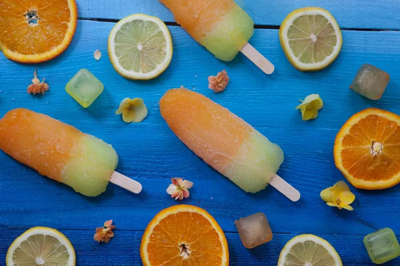 Mango & Mixed Fruit Popsicle Recipe