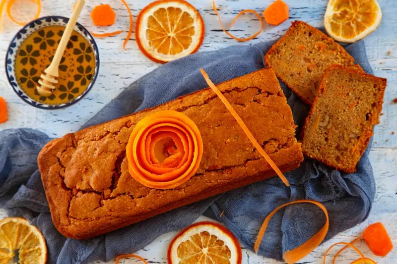 Whole Wheat Orange Honey Cake Recipe