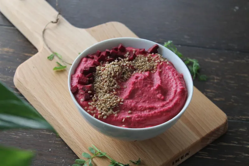 Beetroot Hummus Recipe — photo 2