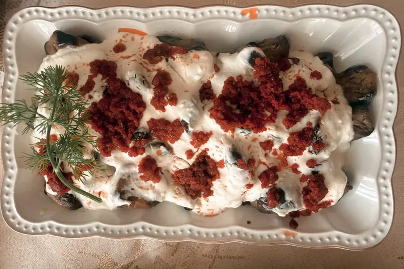 Vegetarian Moussaka with Mushrooms Sauce Recipe — photo 2
