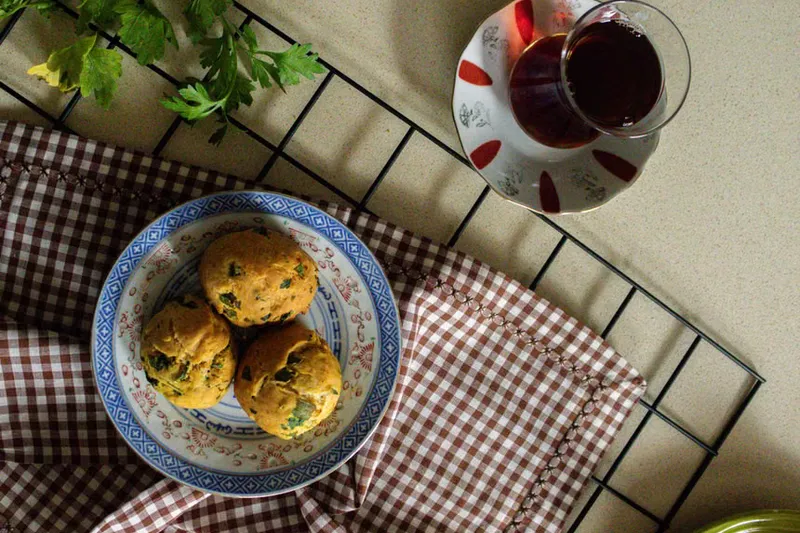 Eggless Carrot Muffins Recipe — photo 2