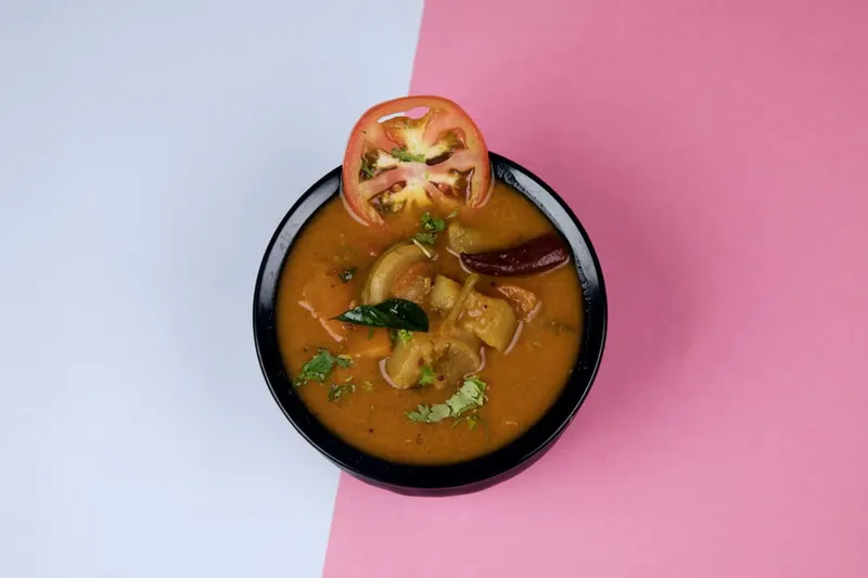 Tomato Gojju (South Indian Style Tomato Curry Recipe)