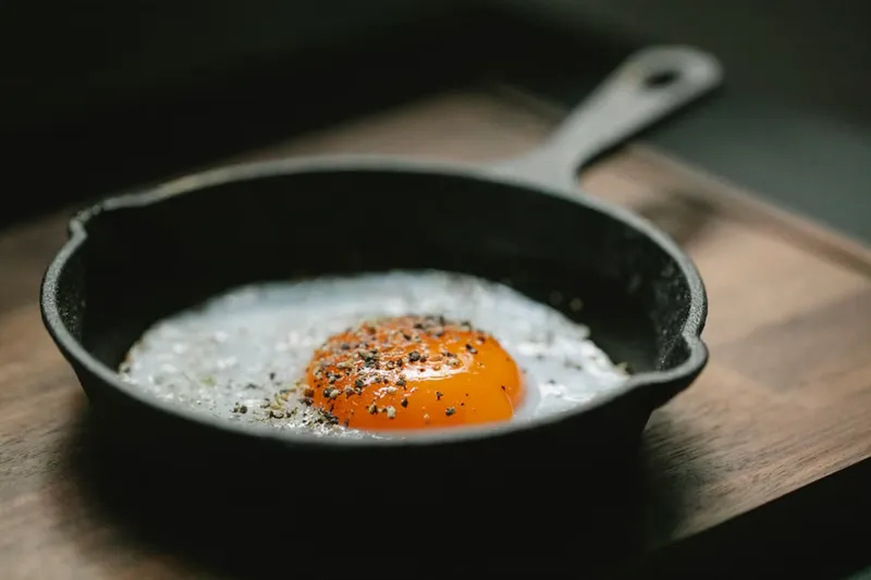 Rise and Ridge Kerat Burji - Cantaloupe Egg Fry Recipe — photo 2