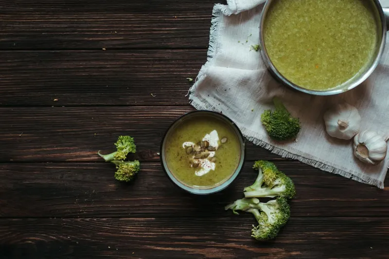 Broccoli Almond Soup Recipe - Healthy Soup Weight Loss — photo 2