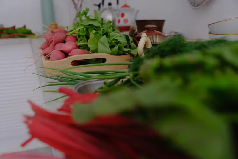 Radish Greens Poriyal Recipe (South Indian Style Radish Greens Stir Fry) — photo 2