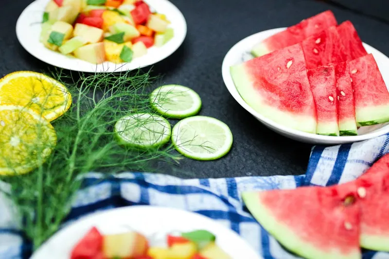 Cucumber Pineapple Raw Mango Salad Recipe