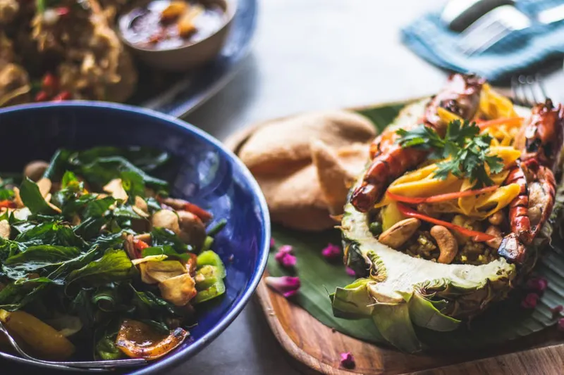 Thai Pineapple Vegetarian Curry Recipe