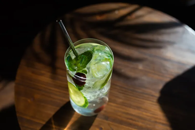 Khus And Cucumber Mojito Recipe