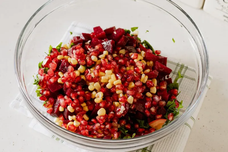 Aloo Beetroot and Baby Corn Mixed Sabzi Recipe
