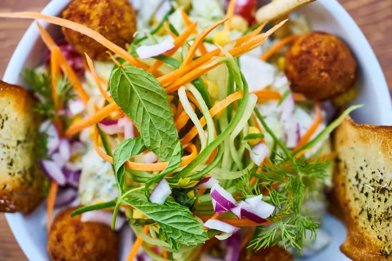 Crunchy Asian Vegetable Salad Recipe With Honey Garlic Dressing