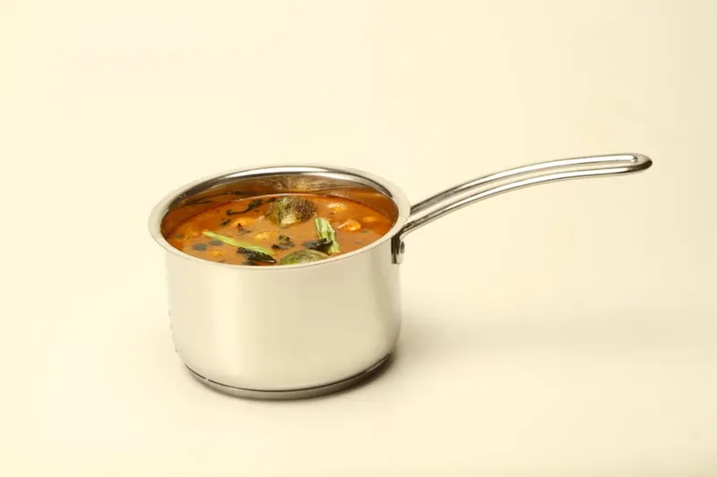 Andhra Style Mukkala Pulusu Recipe-Mixed Vegetable Sambar