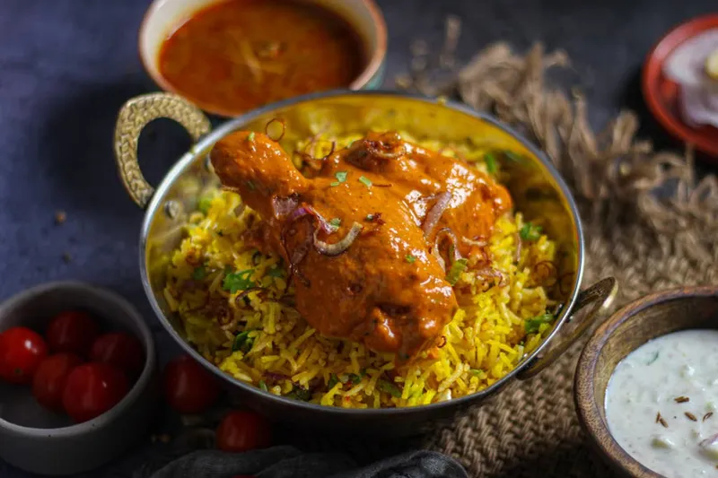 Lucknowi Murgh Biryani Recipe - Awadhi Style Chicken Biryani — photo 2