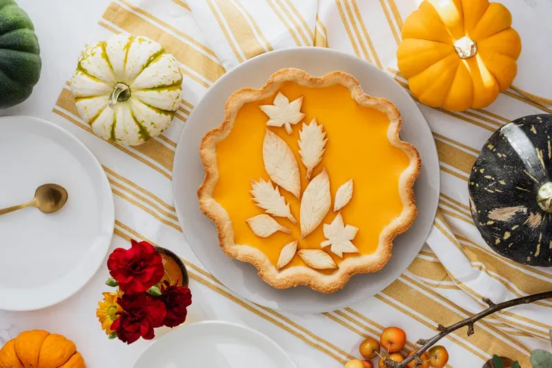 Eggless Pumpkin Cheesecake Recipe