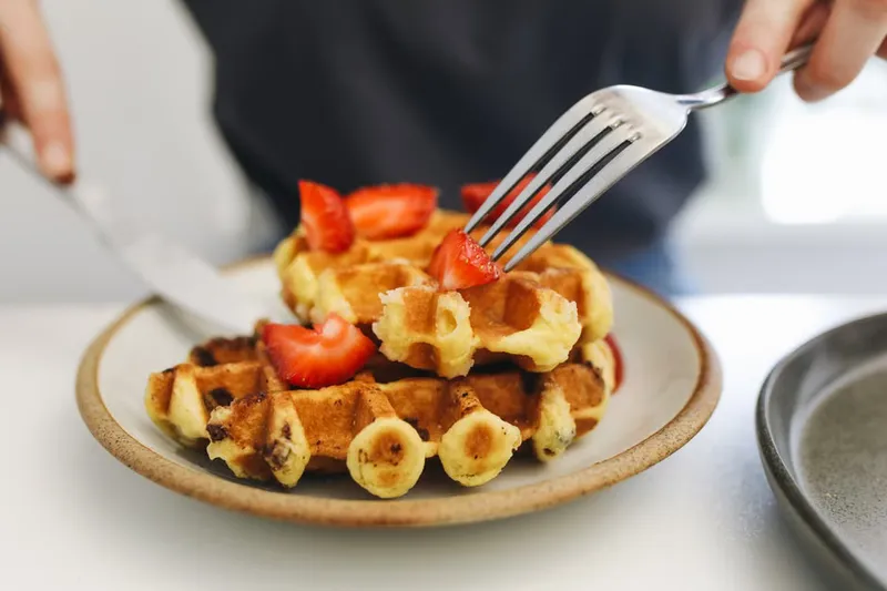 Healthy Oats Waffles Recipe — photo 2