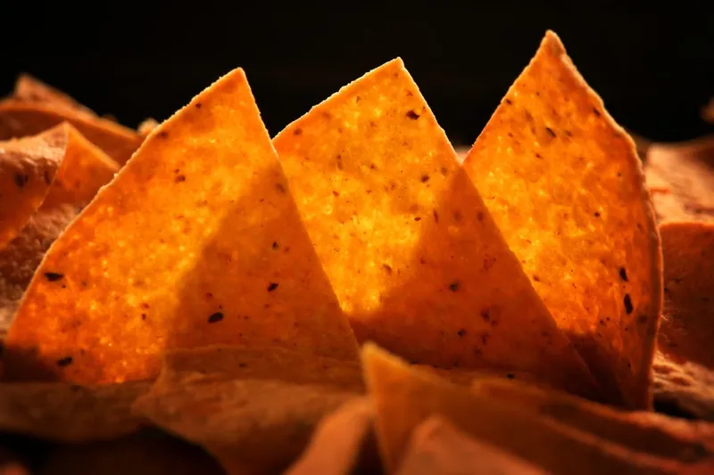 Baked Corn & Flour Tortilla Chips Flavored With Paprika Recipe — photo 2