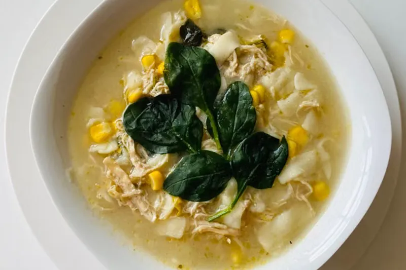 Chinese Chicken Sweet Corn Soup Recipe — photo 2