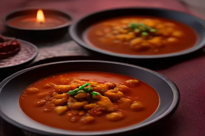 Konkani Style Vali Bendi Recipe-Malabar Spinach Curry — photo 2
