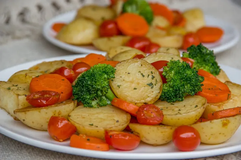 Sweet Potato And Carrot Sabzi Recipe — photo 2