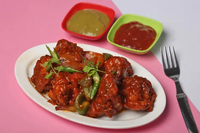 Schezwan Chicken Sizzler Recipe