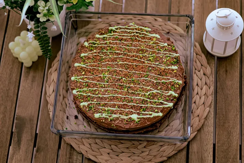 Eggless Chocolate Pistachio Biscotti Recipe — photo 2