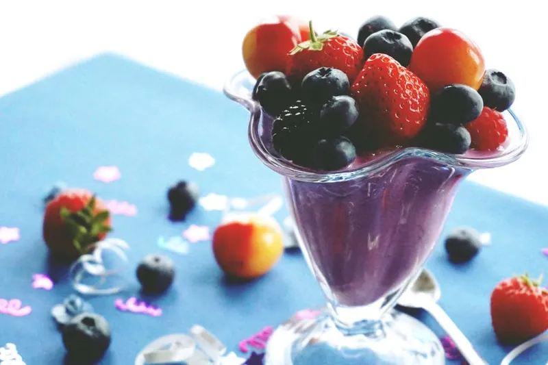 Healthy & Delicious Jamun Fruit Smoothie - Black Plum Smoothie Recipe — photo 2