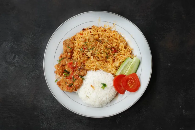 Ayam Goreng Kremes Recipe - Indonesian Style Crunchy Fried Chicken