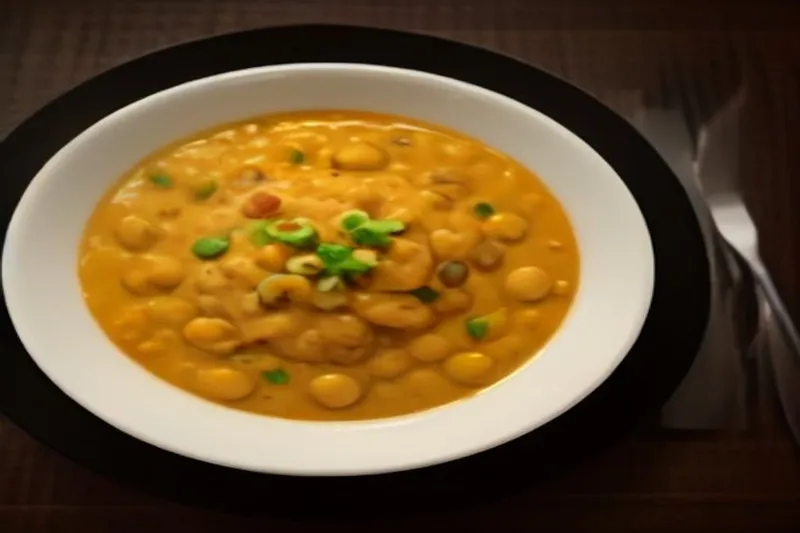 Mangalorean Style Lobia Gassi Recipe - Black Eyed Peas In Coconut Curry