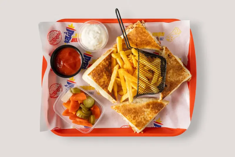 Stuffed Pita Recipe With Tandoori Mayo Chickpeas, Pickled Onions and Vegetables