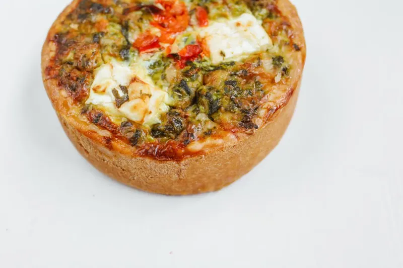 Cheese and Spinach Tart Recipe — photo 2