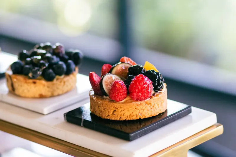 Baked Yogurt Tart Recipe with Figs and Blueberries Recipe(With Eggless Recipe Option) — photo 2